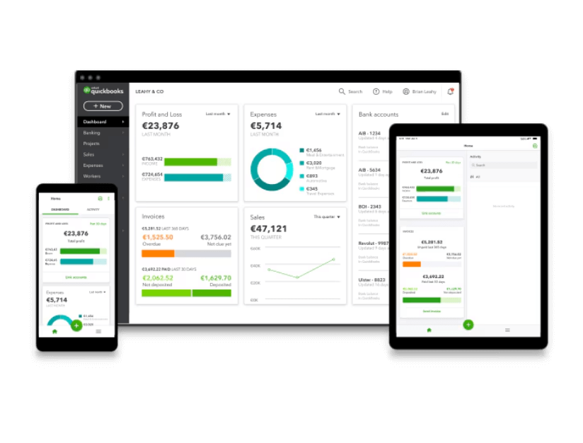 quickbooks accountancy software